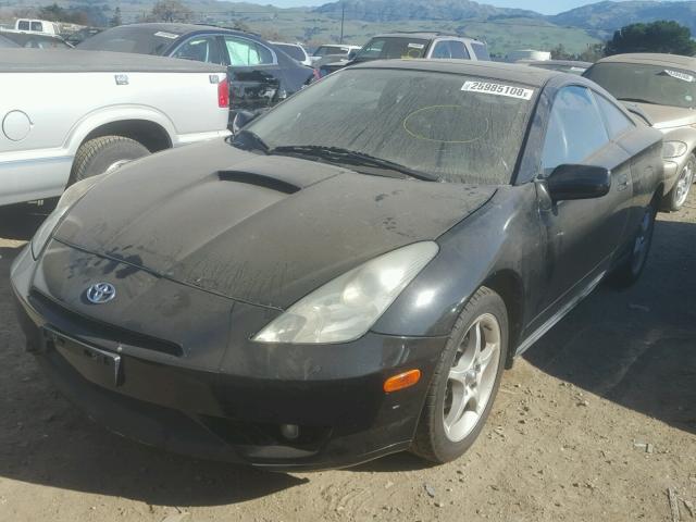 JTDDY32T030064773 - 2003 TOYOTA CELICA GT- BLACK photo 2