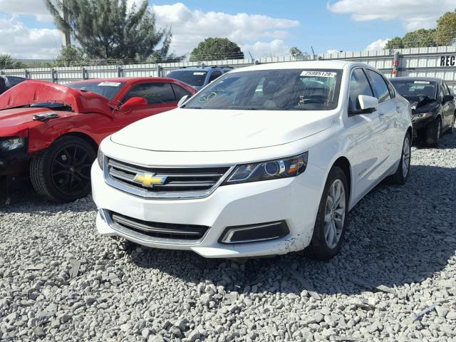 2G1115S36G9131772 - 2016 CHEVROLET IMPALA LT WHITE photo 2