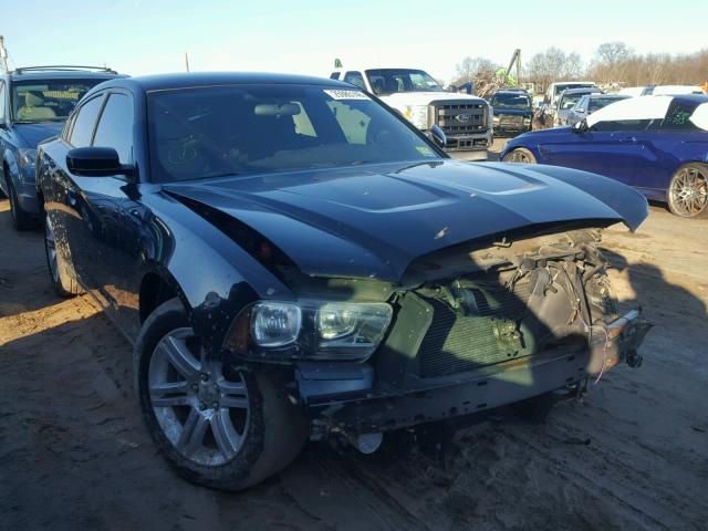 2B3CL1CT5BH600271 - 2011 DODGE CHARGER PO BLACK photo 1