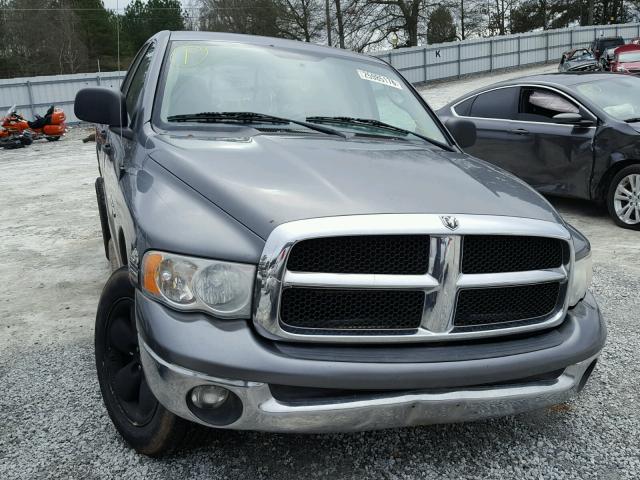 1D7HA18D65J524404 - 2005 DODGE RAM 1500 S GRAY photo 1