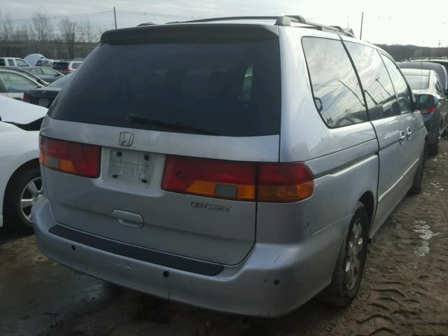 5FNRL187X3B109500 - 2003 HONDA ODYSSEY EX SILVER photo 4