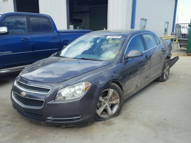 1G1ZC5E15BF172787 - 2011 CHEVROLET MALIBU 1LT 灰色 照片 2
