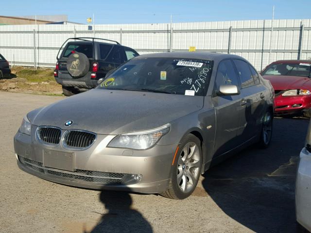 WBANW13548CZ78980 - 2008 BMW 535 I TAN photo 2