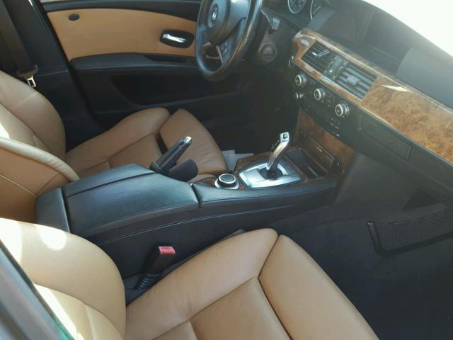 WBANW13548CZ78980 - 2008 BMW 535 I TAN photo 5