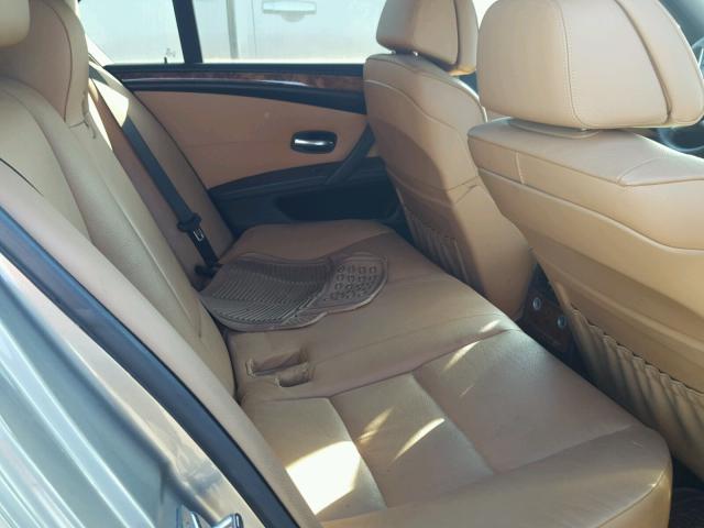 WBANW13548CZ78980 - 2008 BMW 535 I TAN photo 6