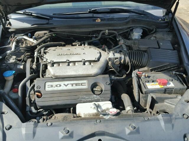 1HGCM66505A034563 - 2005 HONDA ACCORD EX BLACK photo 7