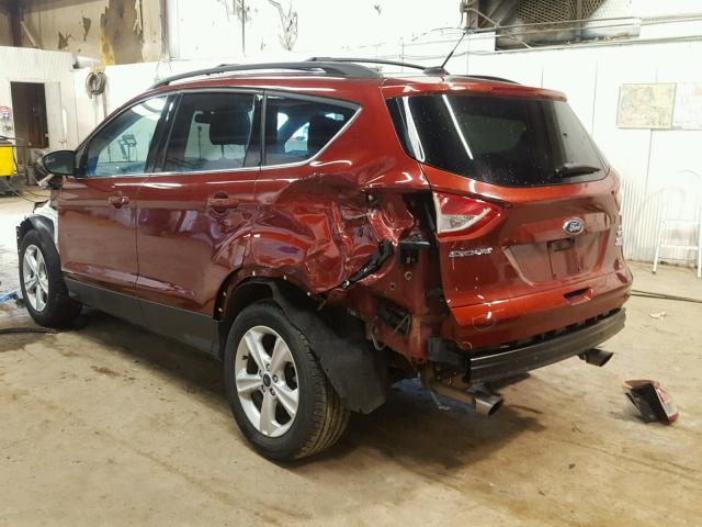 1FMCU9G97EUD87460 - 2014 FORD ESCAPE SE RED photo 3