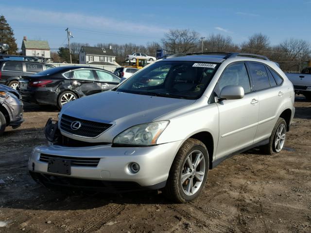 JTJHW31U860016666 - 2006 LEXUS RX 400 SILVER photo 2