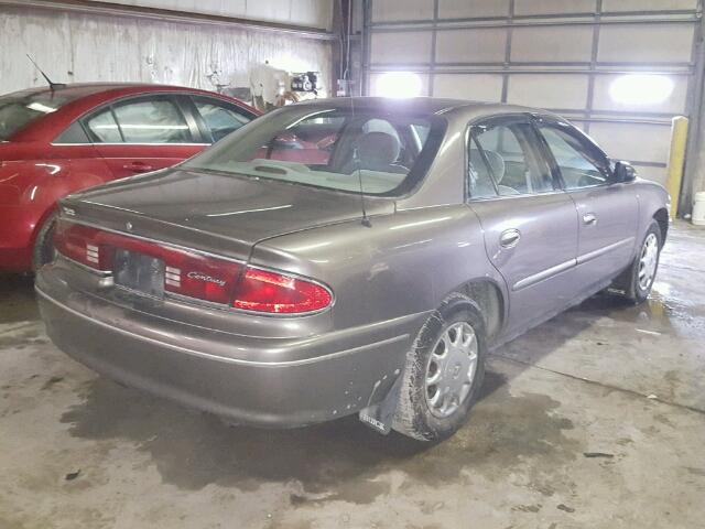 2G4WS52J231133452 - 2003 BUICK CENTURY CU BROWN photo 4