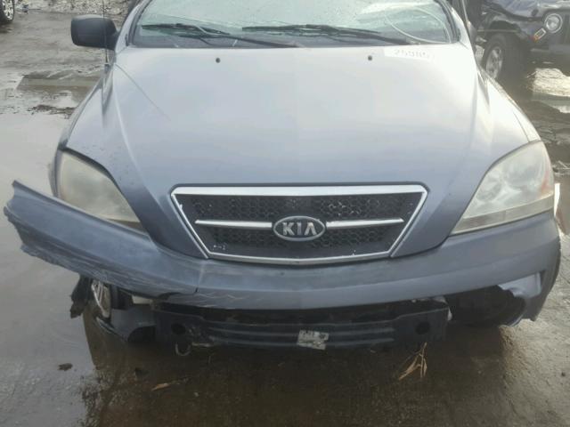 KNDJC733X35048364 - 2003 KIA SORENTO EX GRAY photo 7