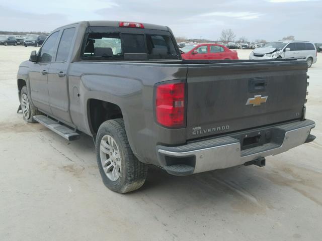 1GCRCREC3FZ154907 - 2015 CHEVROLET SILVERADO BROWN photo 3