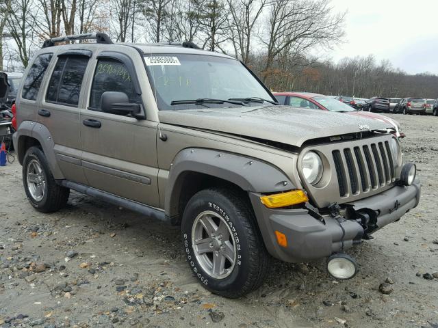 1J4GL38K15W723156 - 2005 JEEP LIBERTY RE 棕色 照片 1