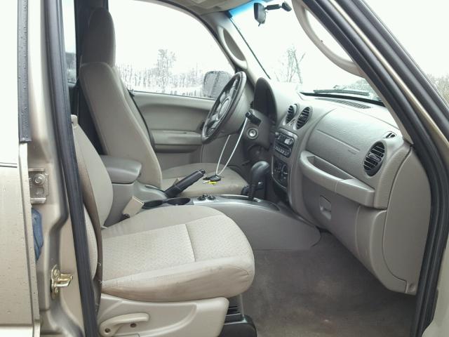 1J4GL38K15W723156 - 2005 JEEP LIBERTY RE 棕色 照片 5