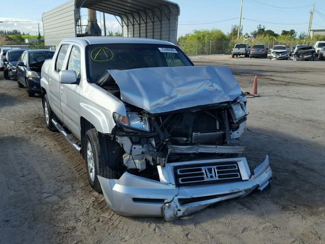 2HJYK16486H539754 - 2006 HONDA RIDGELINE SILVER photo 1