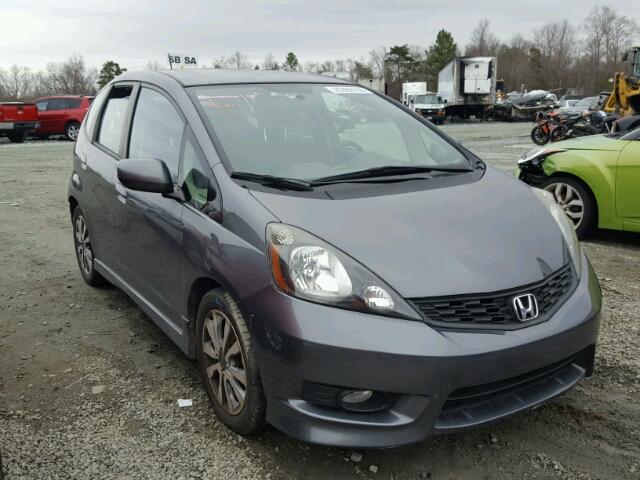 JHMGE8H54CC036824 - 2012 HONDA FIT SPORT GRAY photo 1