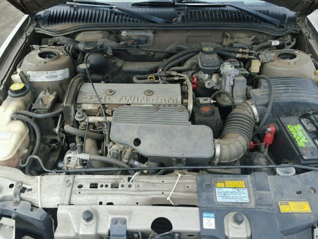 1G2NE52T2WM515261 - 1998 PONTIAC GRAND AM S ოქროსფერი ფოტო 7