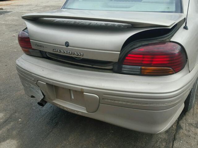 1G2NE52T2WM515261 - 1998 PONTIAC GRAND AM S ოქროსფერი ფოტო 9