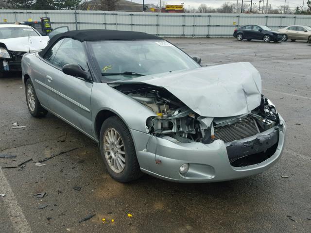 1C3EL55R86N100140 - 2006 CHRYSLER SEBRING TO SILVER photo 1