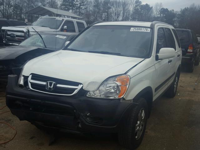 SHSRD78884U238290 - 2004 HONDA CR-V EX WHITE photo 2