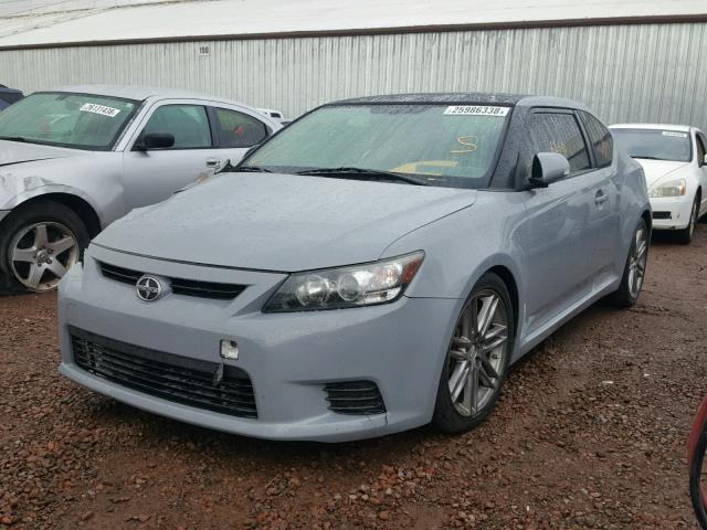JTKJF5C73D3048792 - 2013 TOYOTA SCION TC 银色 照片 2