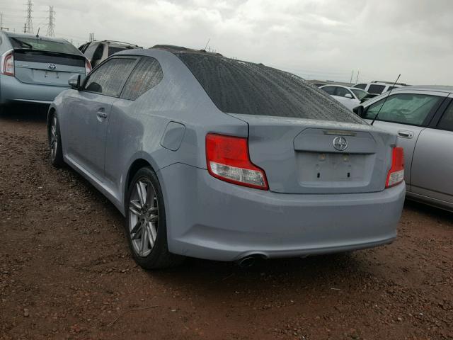 JTKJF5C73D3048792 - 2013 TOYOTA SCION TC 银色 照片 3