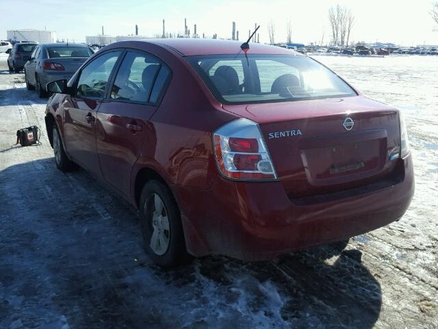 3N1AB61E39L625880 - 2009 NISSAN SENTRA 2.0 RED photo 3