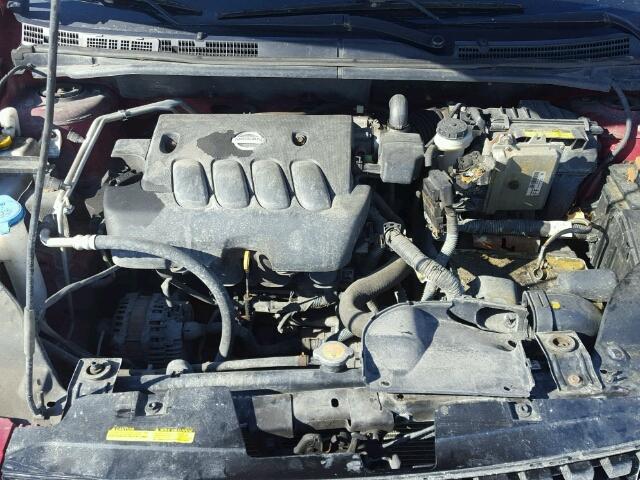 3N1AB61E39L625880 - 2009 NISSAN SENTRA 2.0 RED photo 7