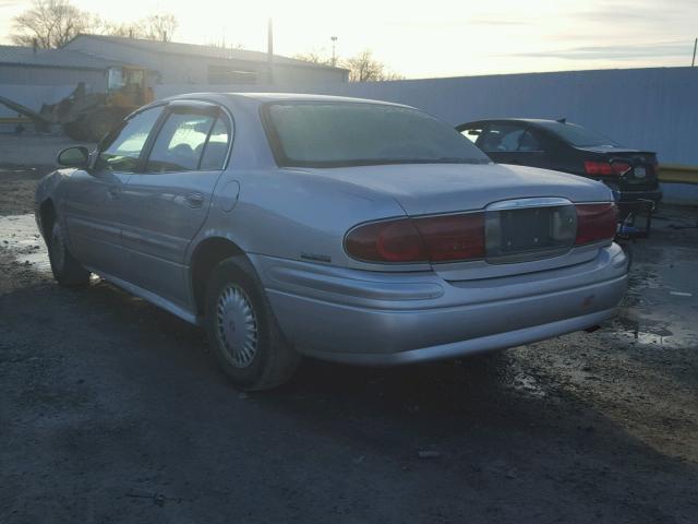 1G4HP54K4Y4249067 - 2000 BUICK LESABRE CU SILVER photo 3