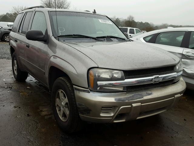 1GNDS13S362152440 - 2006 CHEVROLET TRAILBLAZE SILVER photo 1