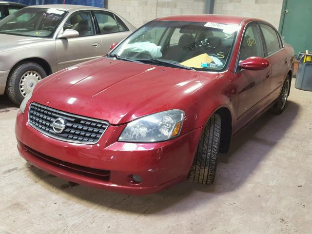 1N4AL11D75C191477 - 2005 NISSAN ALTIMA S RED photo 2