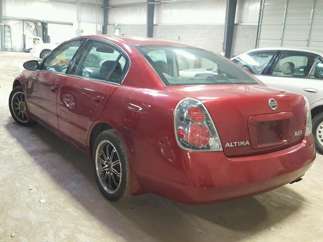 1N4AL11D75C191477 - 2005 NISSAN ALTIMA S RED photo 3