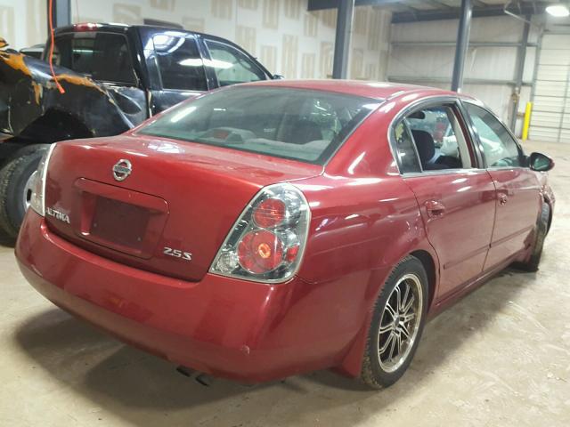 1N4AL11D75C191477 - 2005 NISSAN ALTIMA S RED photo 4