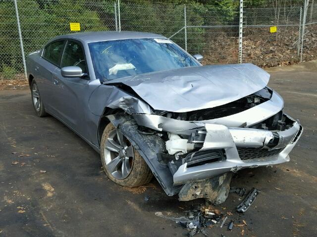 2C3CDXBG8FH857907 - 2015 DODGE CHARGER SE SILVER photo 1