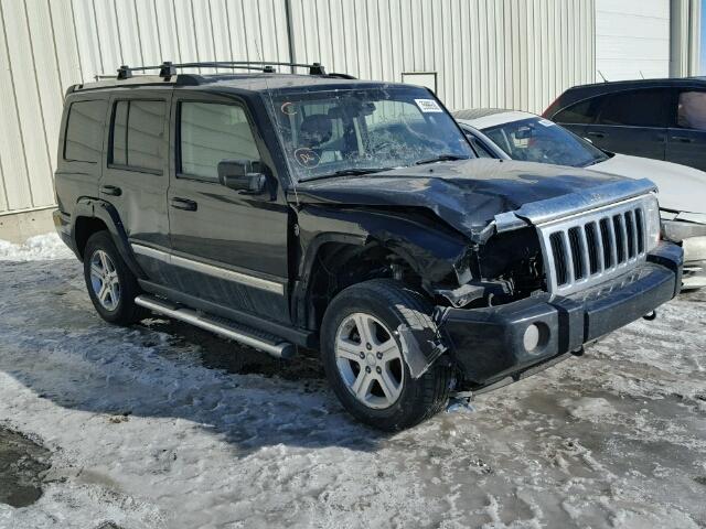 1J8HG58T39C505836 - 2009 JEEP COMMANDER BLACK photo 1