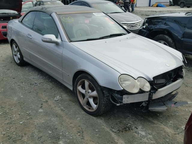 WDBTK65G05T039577 - 2005 MERCEDES-BENZ CLK 320 SILVER photo 1