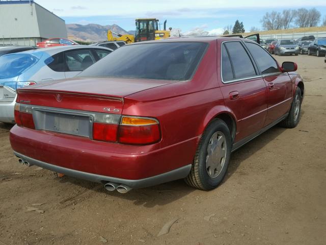 1G6KS54Y1YU158595 - 2000 CADILLAC SEVILLE SL RED photo 4