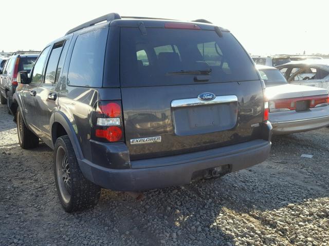 1FMEU73EX7UB16248 - 2007 FORD EXPLORER X GRAY photo 3