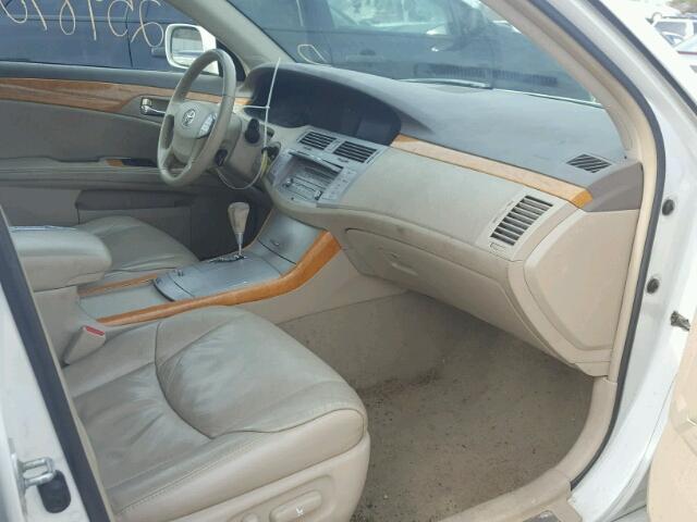 4T1BK36B66U065767 - 2006 TOYOTA AVALON XL WHITE photo 5