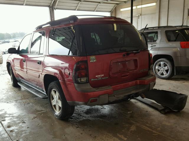 1GNES16S836152468 - 2003 CHEVROLET TRAILBLAZE BURGUNDY photo 3