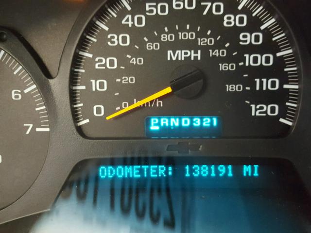 1GNES16S836152468 - 2003 CHEVROLET TRAILBLAZE BURGUNDY photo 8