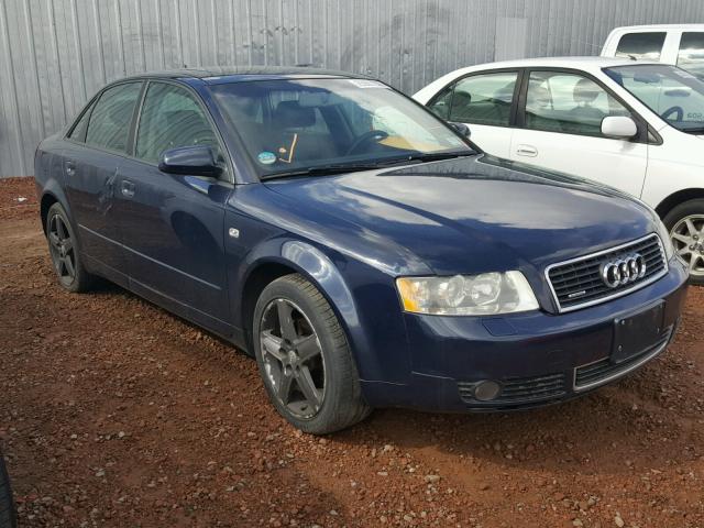 WAULC68E55A123296 - 2005 AUDI A4 1.8T QU BLUE photo 1