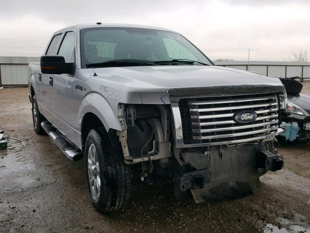 1FTEW1C88AFA49411 - 2010 FORD F150 SUPER SILVER photo 1