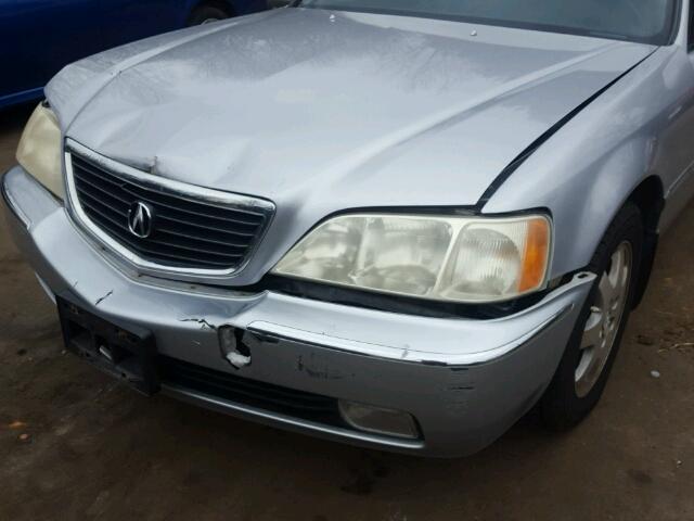 JH4KA96522C004516 - 2002 ACURA 3.5RL SILVER photo 9