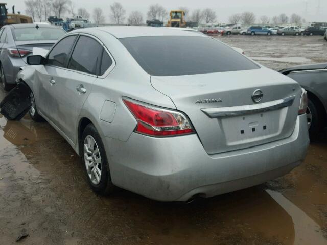 1N4AL3AP7FC453375 - 2015 NISSAN ALTIMA 2.5 SILVER photo 3