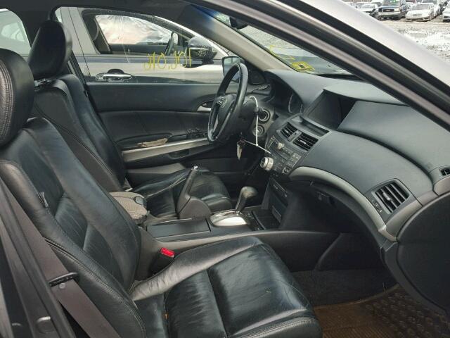 1HGCP36869A029471 - 2009 HONDA ACCORD EXL GRAY photo 5