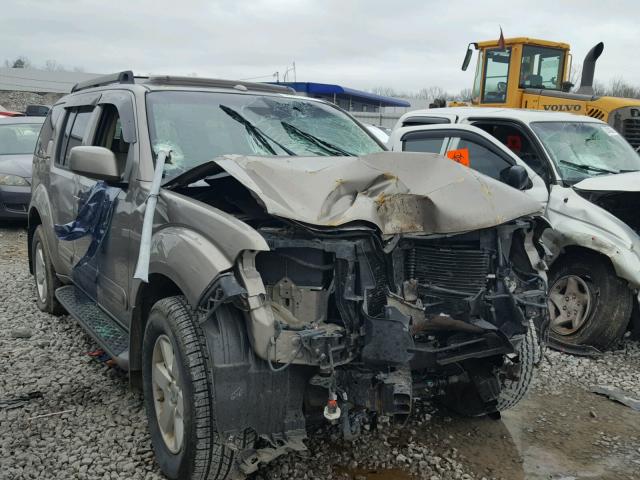 5N1AR18BX8C633309 - 2008 NISSAN PATHFINDER BROWN photo 1