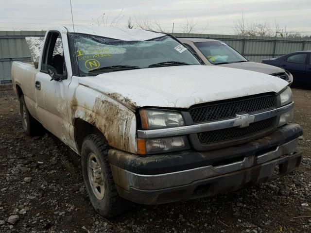 1GCEK14T84E101368 - 2004 CHEVROLET SILVERADO WHITE photo 1