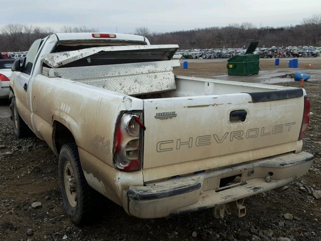 1GCEK14T84E101368 - 2004 CHEVROLET SILVERADO WHITE photo 3