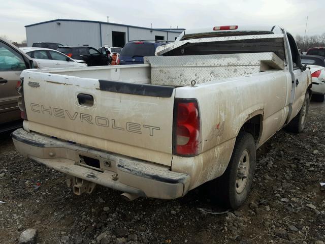 1GCEK14T84E101368 - 2004 CHEVROLET SILVERADO WHITE photo 4