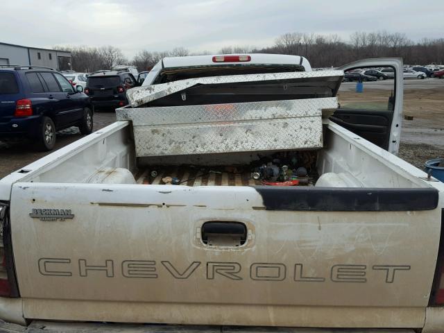 1GCEK14T84E101368 - 2004 CHEVROLET SILVERADO WHITE photo 6